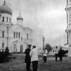 Троицкий собор Серафимо-Дивеевского монастыря во время торжеств 1903 года