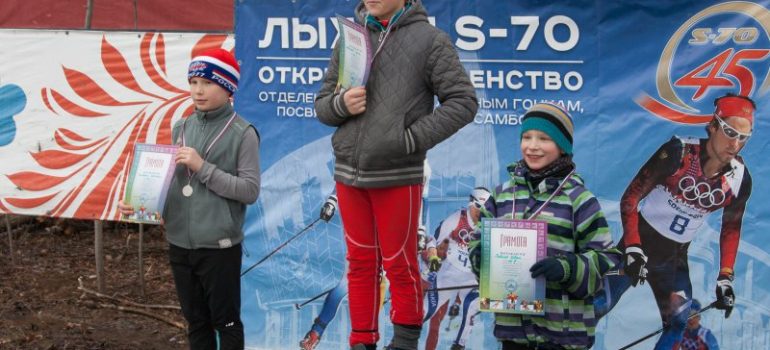 Павлов Иван — призер среди юных участников соревнования по лыжным гонкам