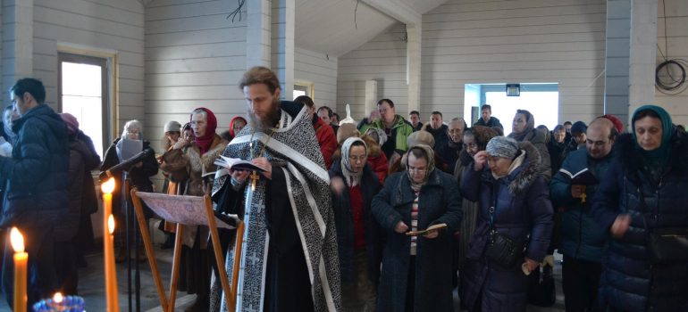 Вечернее богослужение в Неделю 3-ю, Крестопоклонную Великого Поста. Пассия 2-я