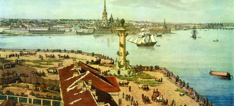 8 мая 1713 г. столица России перенесена из Москвы в город Санкт-Петербург