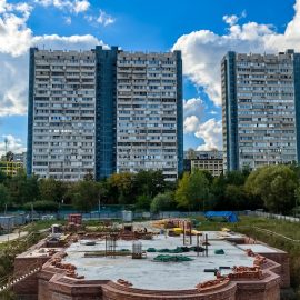 Залита плита перекрытия в строящемся храме
