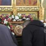В собор Рождества Христова города Братска принесена чудотворная мироточивая икона царя Николая II